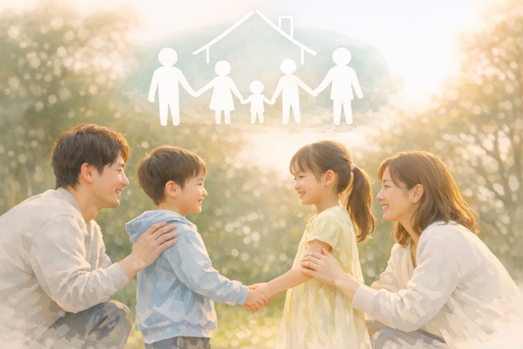 共同親権のイメージ(離婚後の子の養育に関する民法改正)