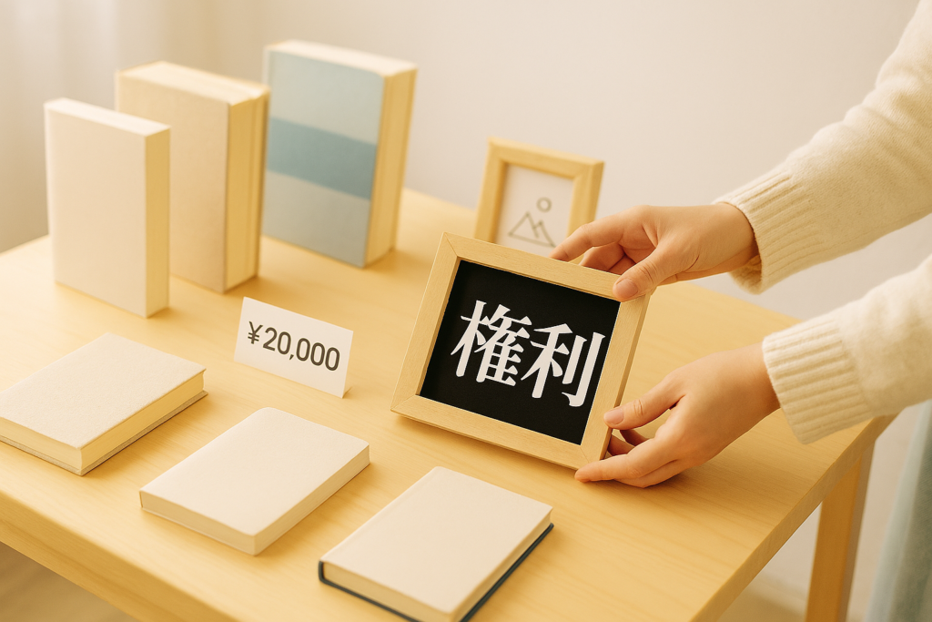 著作権の譲渡権のイメージ|本や作品の販売と権利の関係